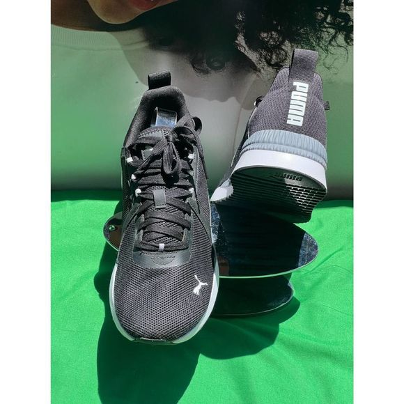 Puma Mens Pacer Net Cage Trainers Sneakers Running Shoes Blk 9 M main image 7